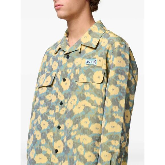 Marni Men Floral Shirt - Picture 3 of 4